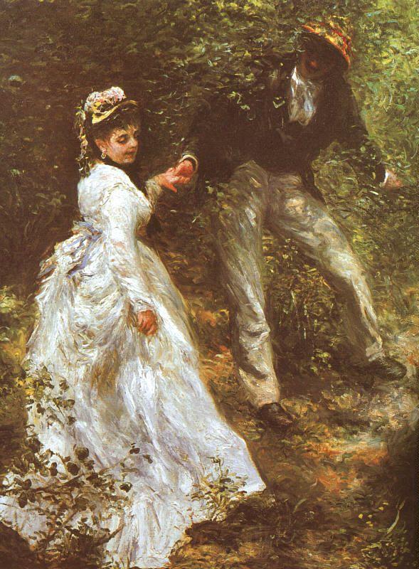 Pierre Renoir The Promenade Spain oil painting art